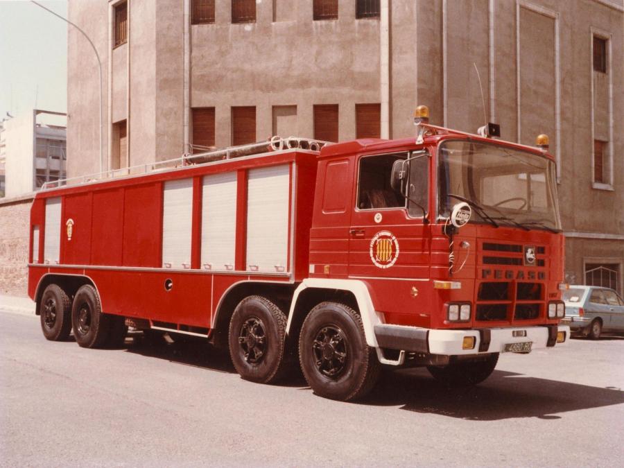  Pegaso Cuadradas 2089 8x4 Firetruck 1972 года  (фото 1 из 1)